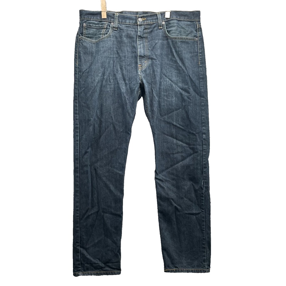 Levi's 502 Jean Men 38x29* Dark Taper Rocker Biker Streetwear Workwear Raw Denim